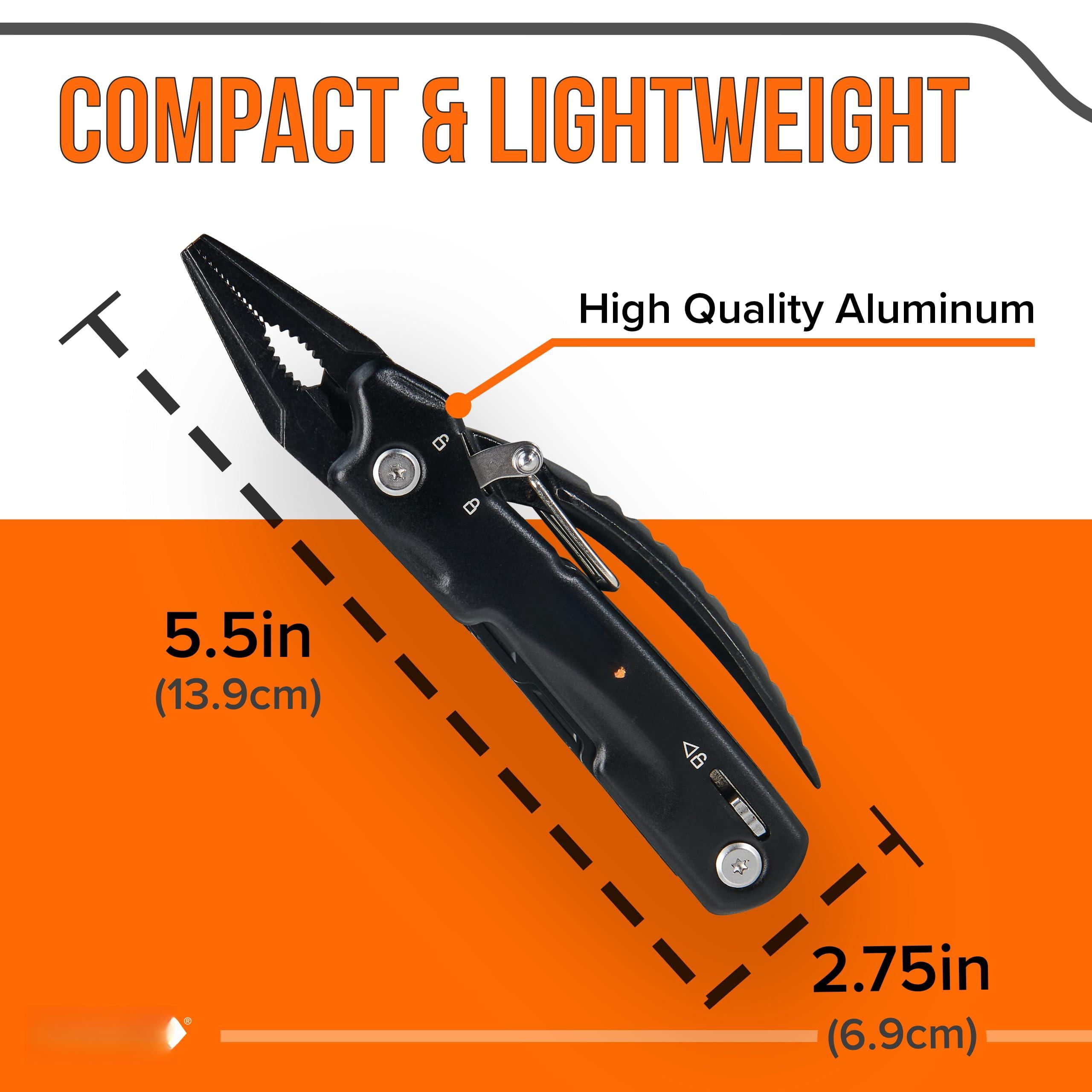 Pro Tools Pliers Multitool - Cool Gifts For Dads Who Have Everything Compact Diy Multi Tool Gift Men  Husband Handyman Backpacking & Camping Accessories