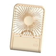 thumbnail image 4 of Elodie Ventilateur de Bureau 3 Vitesses Réglables Rechargeable pour Maison Voyage Bureau Jaune, 4 of 8