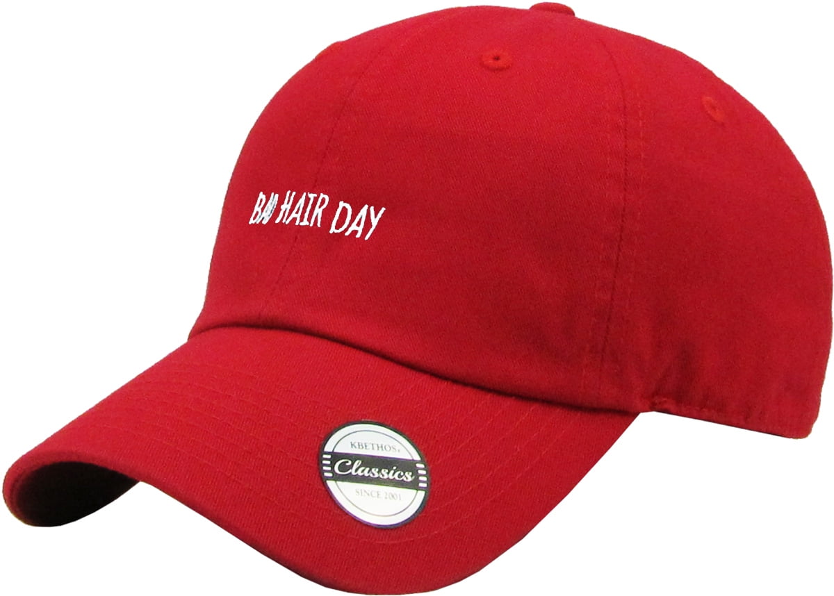 Bad Hair Day Medium Denim Dad Hat 
