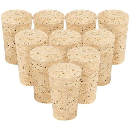 

Cork Stoppers Wine Corks Tapered Wooden Stopper Wood Corks for Wine Bottles Cork Crafts Replacement Corks for Wine Beer
