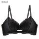 thumbnail image 1 of Sujetador sexy para mujer Ropa interior inalámbrica ondulada hueca Lencería push-up transpirable, Sujetador, Gris púrpura, 38 / 80B Eigraketly AP001165-23B, 1 of 7
