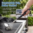 thumbnail image 6 of Bristle-Free Grill Brush- Reinforced Coil Grill Cleaning Brush, Long Handle Safe BBQ Cleaner for Gas and Charcoal Grates, 6 of 7