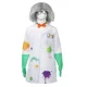 thumbnail image 3 of Disfraz de científico loco y malvado de Umorden para niños y niñas, disfraz de doctor malvado, bata de laboratorio, talla 2-12T, Halloween, 3 of 5