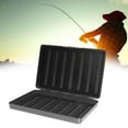 thumbnail image 3 of Double Sided Fly Fishing Box Storage Container Portable Black, 3 of 7