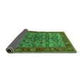 thumbnail image 2 of Ahgly Company Indoor Rectangle Oriental Green Industrial Area Rugs, 2' x 3', 2 of 4