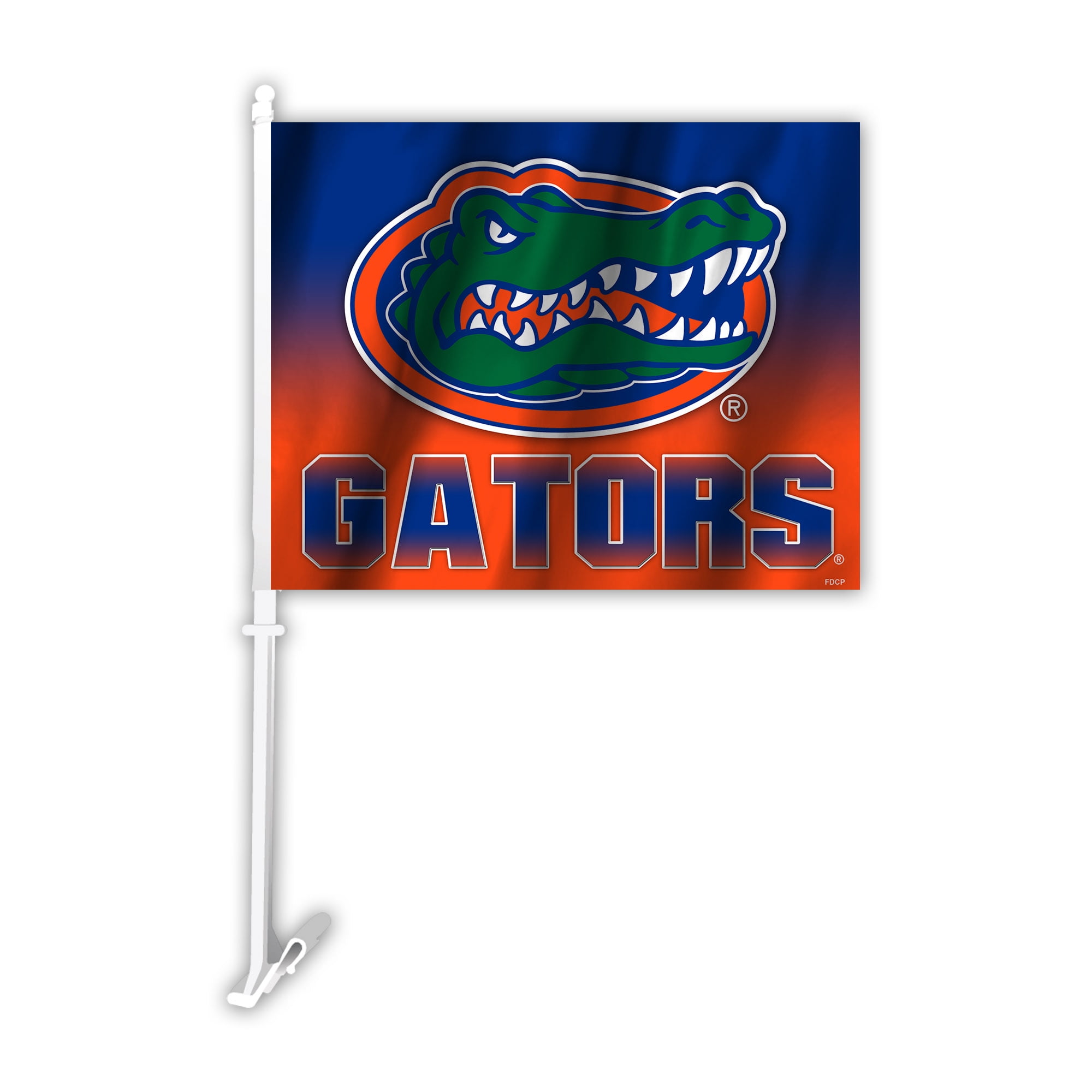 NCAA Florida Gators Distressed Team Logo Desktop Organizer with Color 