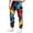 Multicolore, variante sur Pantalon Cargo Utilitaire Performant pour Hommes avec Détail Imprimé - Pantalon d'Extérieur Toutes Saisons pour la Randonnée, les Voyages et le Port Quotidien
