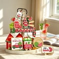 thumbnail image 4 of Summer Themed Wooden Tiered Tray for Seasonal and Tabletop Display, 4 of 7