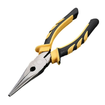 

Heavy Duty Combination Pliers Slip Handle Professional for Auto Repair 8 inch pointed head