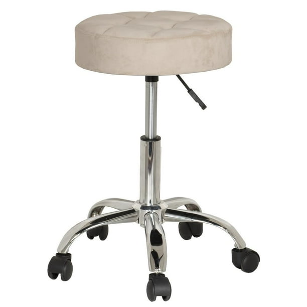 I have been wanting to purchase this chair. hillsdale furniture nora tufted adjustable backless vanity office stool with casters cream