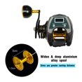 thumbnail image 2 of Carrete de baitcasting de fibra de carbono recargable por USB 9 + 1BB Carrete de pesca eléctrico, 2 of 8