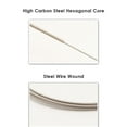 thumbnail image 4 of 6 PCS Electric Guitar Strings E-B-G-D-A-E Steel Wire Strings Set Guitar Replacement Parts, 4 of 6