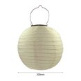 thumbnail image 5 of Lámpara Colgante Lámpara 20cm LED Solar Lantern Lamp Outdoor Yard Festival Celebration Decor Hang Light Tmvgtek Para estrenar, 5 of 5