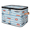 Multicolor 4, variant on ADECORIVY American Flag Storage Bin with Lid Fabric Funny Eagles Foldable Storage Baskets Boxes for Clothes Shelves Closet Organizer Containers with Leather Handles for Wardrobe