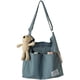 thumbnail image 4 of [Nuevo Producto] Bolsa De Lona De Verano Mujer De Gran Capacidad De Un Hombro Diagonal Versión Coreana Viajero De La Universidad Estudiante Clase Escuela Casual Tela Lateral Bolso De, 4 of 4