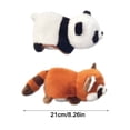 thumbnail image 2 of Panda Géant Panda Roux en Peluche Imitation Cadeau d'Anniversaire, 2 of 8