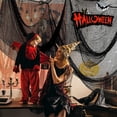 thumbnail image 4 of Injueey Efectos de miedo de bricolaje de gasa fáciles con decoraciones de Halloween Fiesta Múltiples efectos de miedo de bricolaje Kits de decoración para fiestas Blanco+76x183cm, 4 of 6