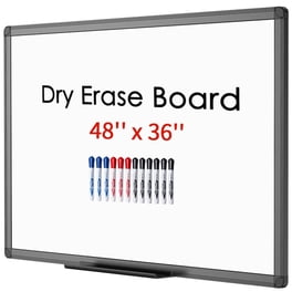 VIZ-PRO 40x30 Inch Magnetic Whiteboard - Includes Markers, Eraser, Magnets & Pen Tray 1 thumbnail image