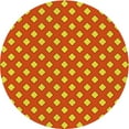 thumbnail image 1 of Ahgly Company Indoor Round Patterned Red Area Rugs, 3' Round, 1 of 6