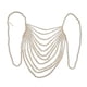 thumbnail image 2 of Top corto con cuentas Yinane camiseta Sin mangas con Espalda descubierta para mujer, 2 of 8