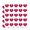 Clear, variant on A Christmas Story Fragile Heart Shaped Planner Calendar Scrapbook Craft Stickers