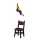 thumbnail image 1 of 1:64 Scale Figures Girl Sitting Scene DIY Projects Layout Decoration S Scale, 1 of 9