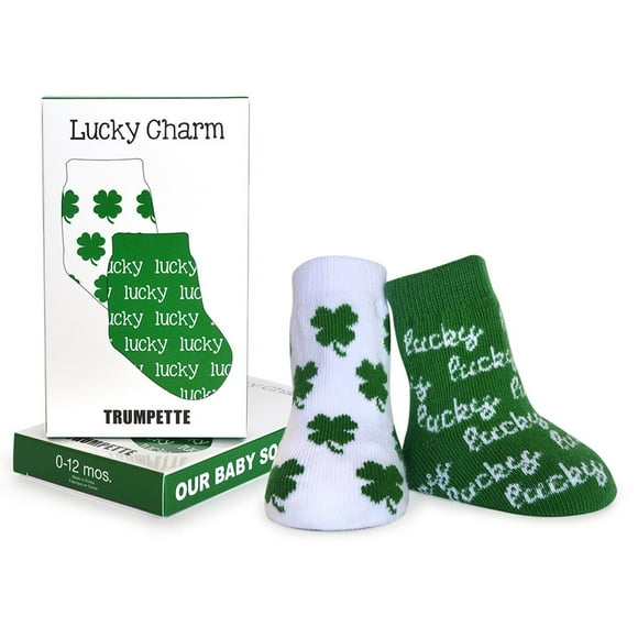 Chaussettes - Trumpette - Lucky Charm - Vert Unisexe 1 Paire 0-12M