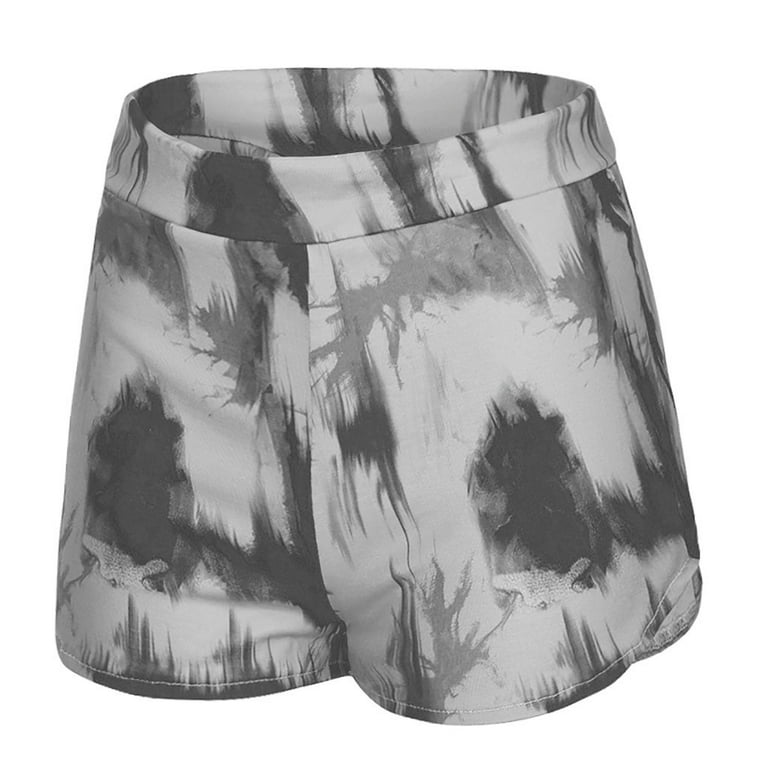 New Design Hot Sexy High Waisted Tie Dye Seamless Shorts and