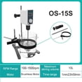 thumbnail image 2 of Laboratory Stirrer Electric Stirrer Digital Display Overhead Stirrer Mixer Lab Equipment, 2 of 5