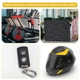 thumbnail image 7 of Uxcell 1Set Carbon Fiber Vinyl Wrap 12" x 1ft Self-Adhesive w Scraper Light Gold, 7 of 7