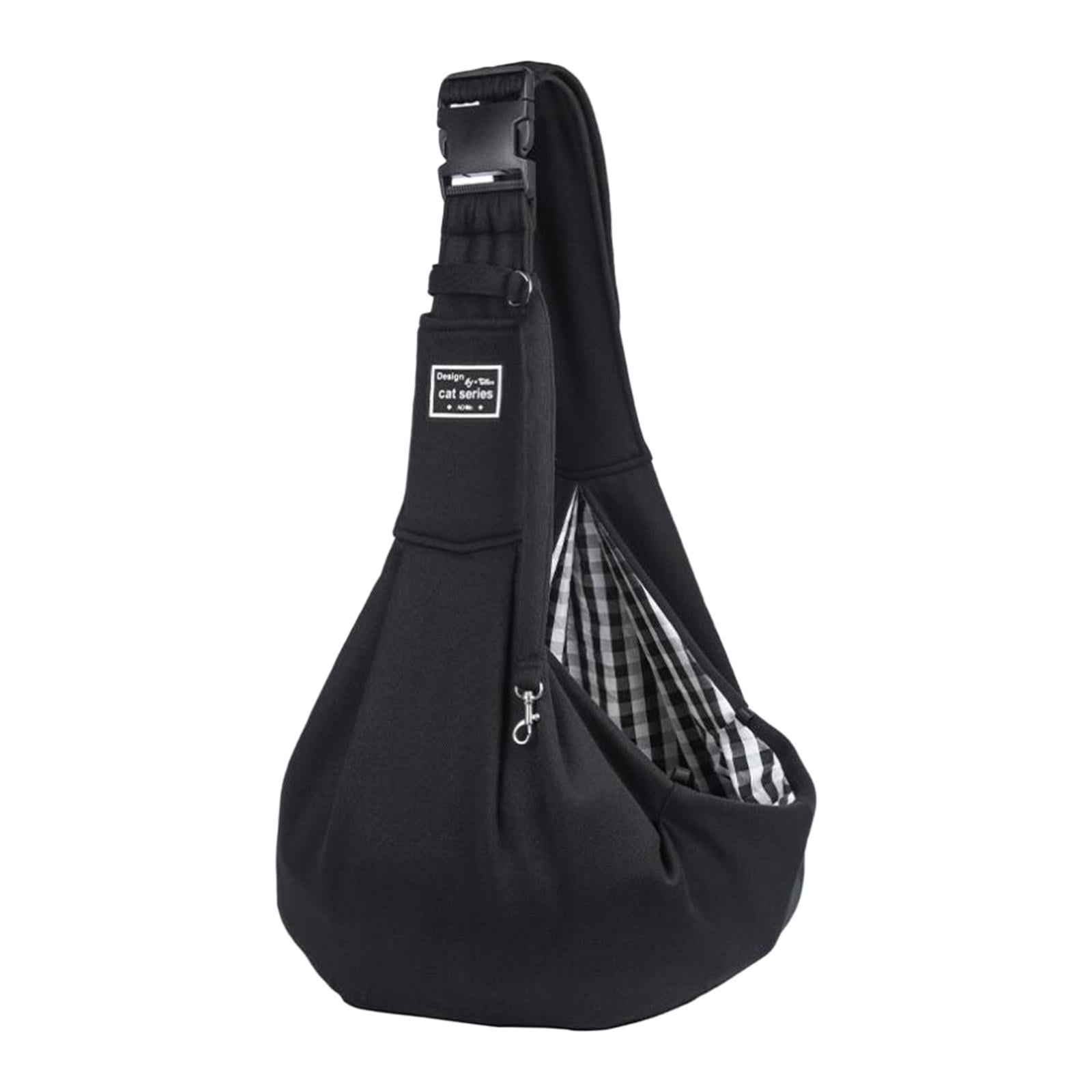 Breathable Pet Carrier Medium Large cat and dog Tote Walking Black