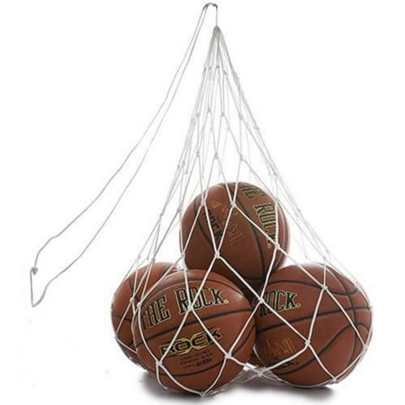 Ball Net, Large, Holds 8-12 volleyballs, soccer balls, basketballs, or Footballs By BSN (Best Way To Hold A Football)