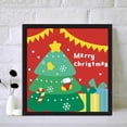 thumbnail image 4 of Navidad sin marco pintura digital pintada a mano decoración de la habitación dibujos animados imagen al óleo Likrtyny decoración de arte, 4 of 9