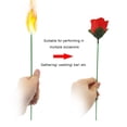 thumbnail image 2 of Nituyy Torch to Rose Magic Trick Flame Appearing Flower Professional Magic Props for Wedding Party Shows, 2 of 6
