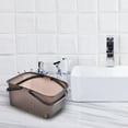 thumbnail image 4 of Ikeay Kitchen Cleaning Supplies, Shower Caddy Basket Portable Shower Tote Plastic Dorm College Shower Organizer Bucket with Handles Storage Shower Caddy Organizer for Bathroom and Kitchen, 4 of 5