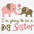 thumbnail image 3 of CafePress - Big Sister To Be Mod Elephant T Shirt - Cute Toddler T-Shirt, 100% Cotton, 3 of 4