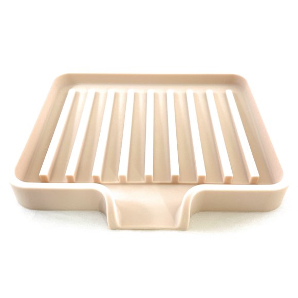 Jabonera y soporte para esponjas Happitasa, paquete de 2