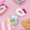 thumbnail image 4 of Juguete Squishy Hamee Hello Kitty Mochi Donut Rosa de Ascenso Lento, 4 of 7