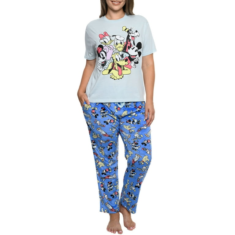Plus size mickey mouse pajamas clearance