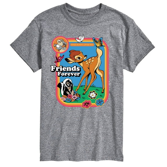 Bambi - Bambi Friends Forever - Men's Short Sleeve Graphic T-Shirt