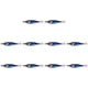 thumbnail image 1 of Anzuelos Luminosos Calamar 5 7g/8cm Anzuelo Doble para Dulce Salada () Azul, 1 of 4