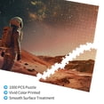 thumbnail image 2 of Honeii Astronaut On Mars A Pattern 1000 Piece Puzzles for Adults, Jigsaw Puzzles, 2 of 9