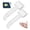 Transparent /2pc, variant on 1pack Car Transparent Vehicle Windscreen Parking Ticket Clip,Self-Adhesive Bill Holder,Parking Permit HolderFor Car Windscreen for ParkingTags & Passes,CarParking Ticket Holder Clip