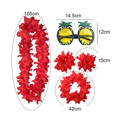 thumbnail image 2 of Pulsera de tiara hawaiana para mujer, guirnalda, boda, vacaciones, verano, playa, orgía, fiesta Ormromra CPB-DE-LYY1020-3, 2 of 5