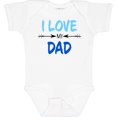 thumbnail image 3 of Inktastic I Love My Dad Fathers Day Boys or Girls Baby Bodysuit, 3 of 5