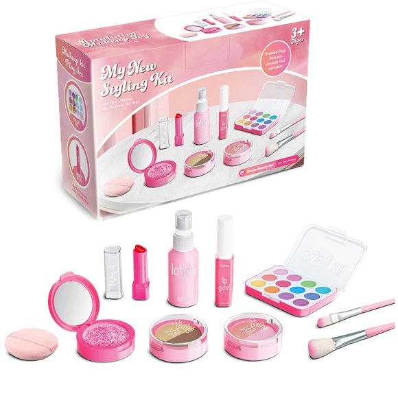 Simulation Makeup Toy Set For Kids Role Play With Realistic Design And Safe Materials For Pretend Beauty Salon Fun 7.09 X 4.72 X 2.36 Inches 0.33 Lb