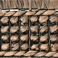 thumbnail image 2 of happimess Hayden Bohemian Cottage Hand-Woven Hyacinth Rectangular Nesting Baskets with Handles, Brown (Set of 3), BSK2012B-3SET, 2 of 7