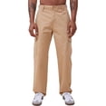 thumbnail image 1 of Cotton On Mens Tactical Twill Straight Leg Cargo Casual Pants, yellow, 38W x 32L, 1 of 1