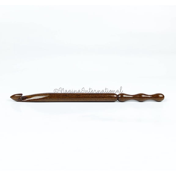 Nagina International Rosewood Elegant Crochet Hook Knitting & Crochet Hook Accessories (Size L-11 (8mm))