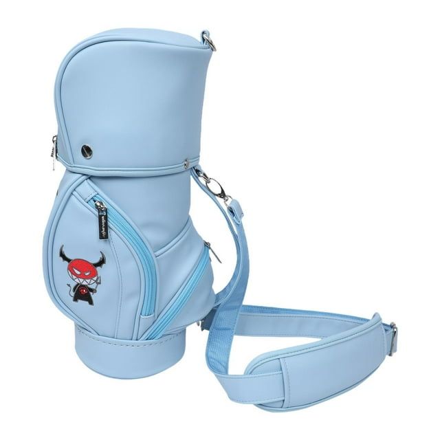 Bolsa de golf Mini bolsa de almacenamiento de pelotas de golf para mujeres jugadoras de golf Suministros para palos de golf Azul